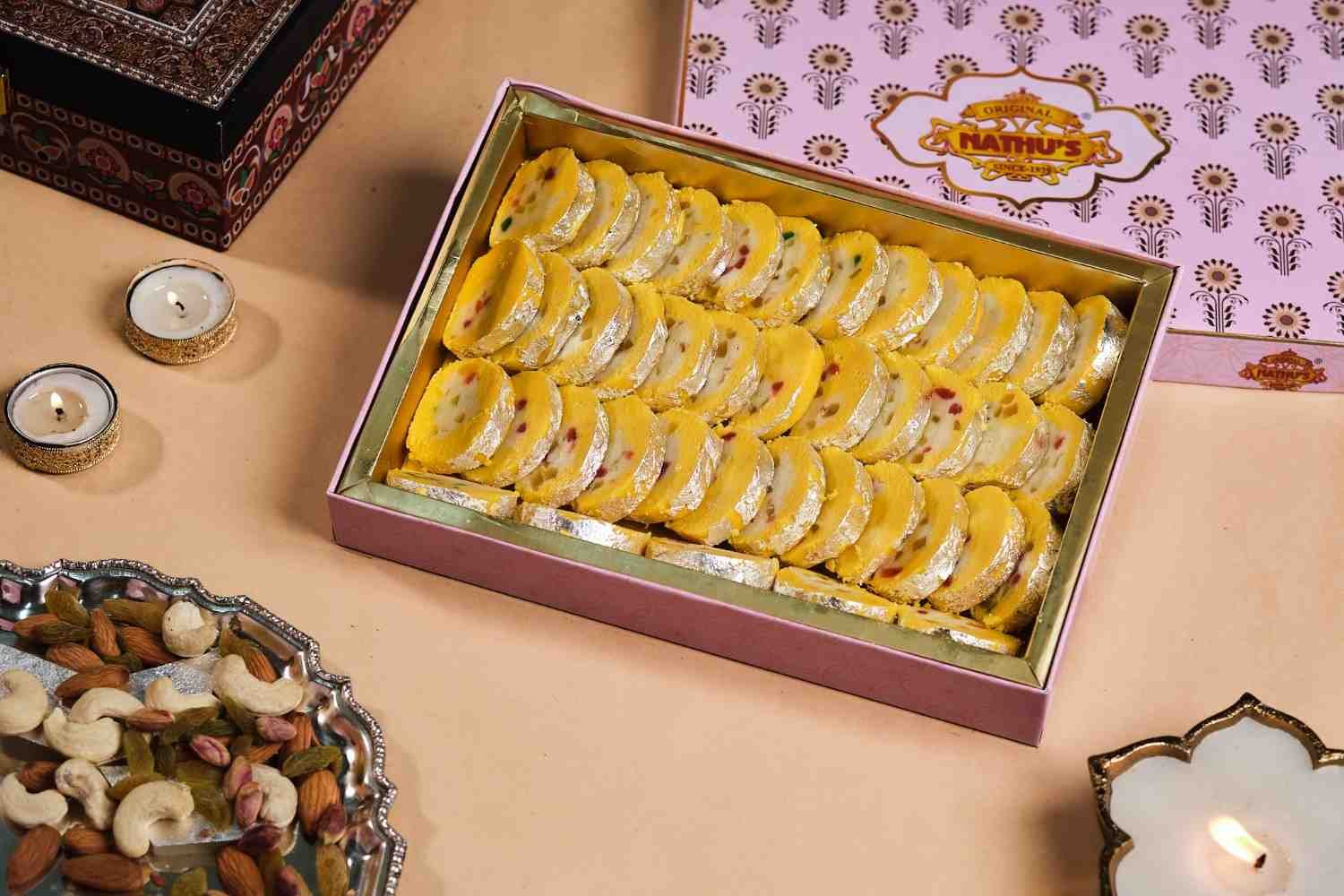 Khoya Fruit Barfi